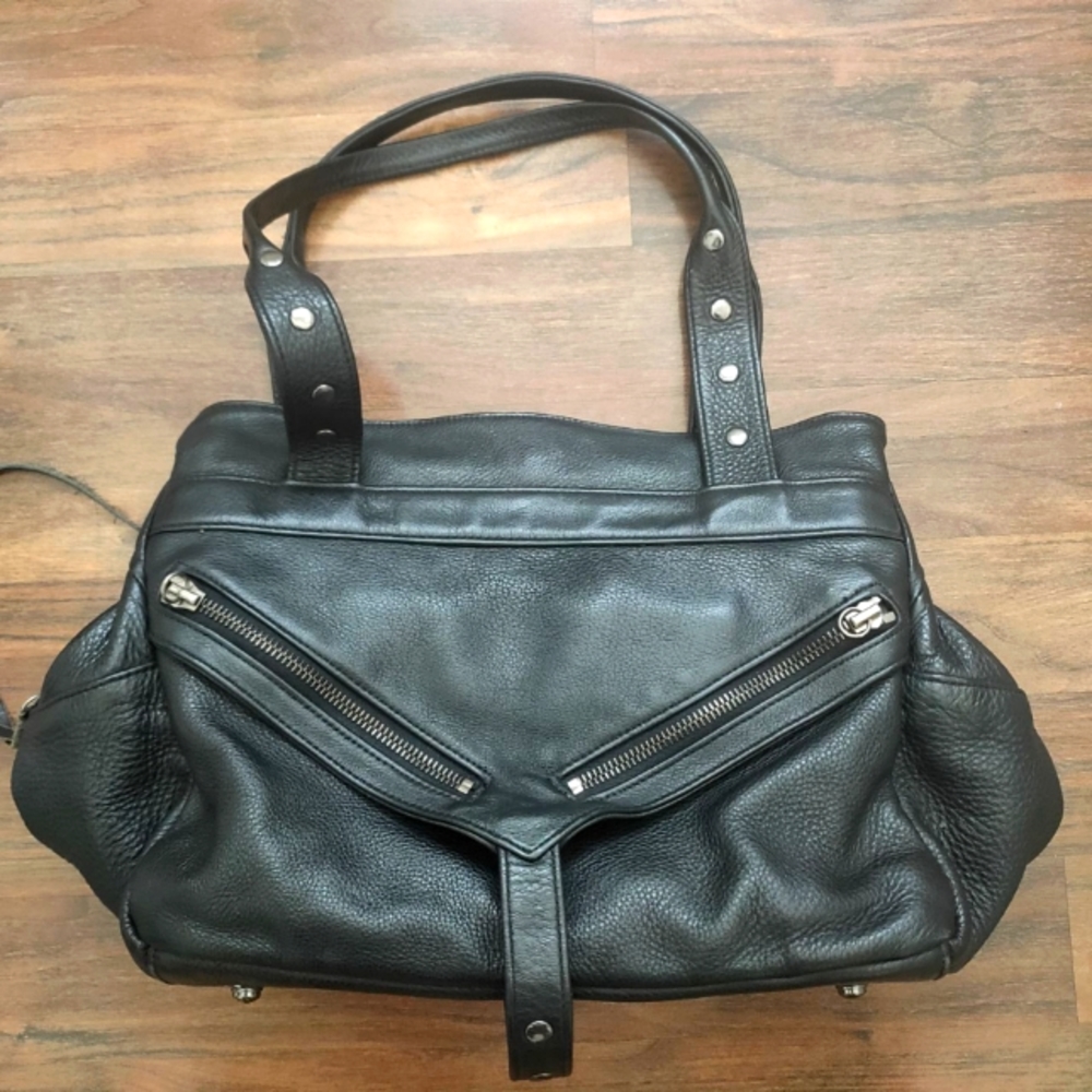 Boktier Black Satchel Handbag